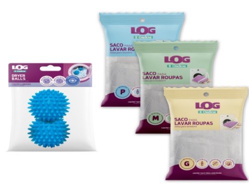 SET DE BOLSAS PARA LAVARROPA PEQUEÑO, MEDIANO Y GRANDE + ESFERAS