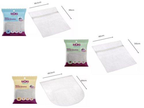 SET DE BOLSAS PARA LAVARROPA PEQUEÑO, MEDIANO Y GRANDE + ESFERAS