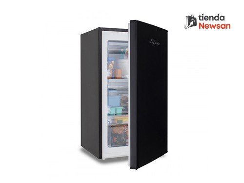 Freezer Vertical Ciclico Capacidad 65 Litros Negro Siam