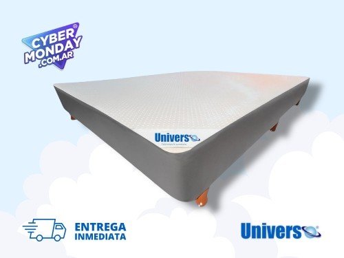 Sommier Cuero Ecológico dos plazas y meida