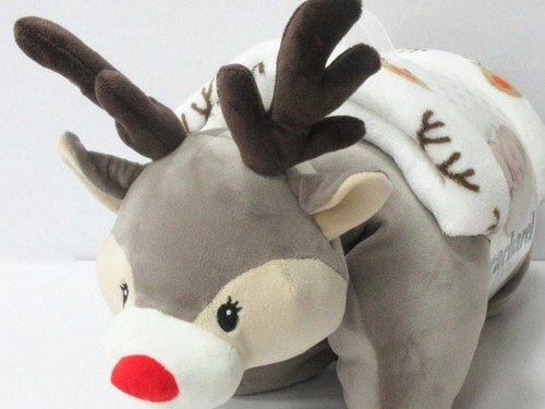 Frazada Para Cuna Funcional Con Peluche De Animalitos