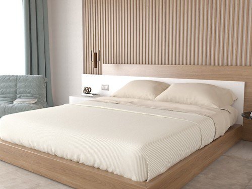 Sabana Ajustable Queen 100% Algodon 150 Hilos Cacharel