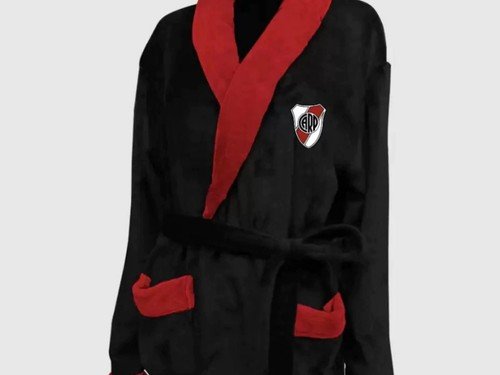 Bata De Abrigo Flannel Licencia Oficial Futbol Boca River