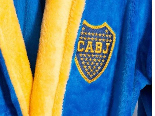 Bata De Abrigo Flannel Licencia Oficial Futbol Boca River