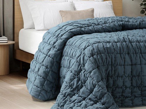 Acolchado Edredon 1 1/2 Pl Reversible Abrigado boston