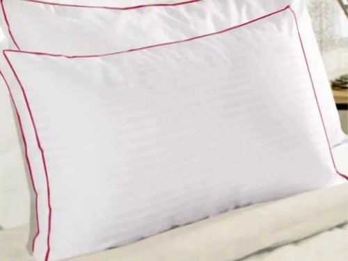 Almohada Alcoyana Premium Tradicional Suave C/faja 70x50