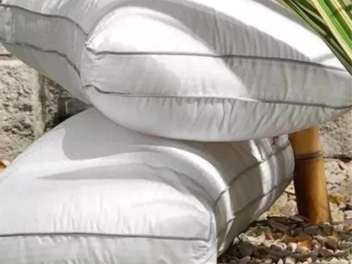 Almohada Alcoyana Premium Tradicional Suave C/faja 70x50