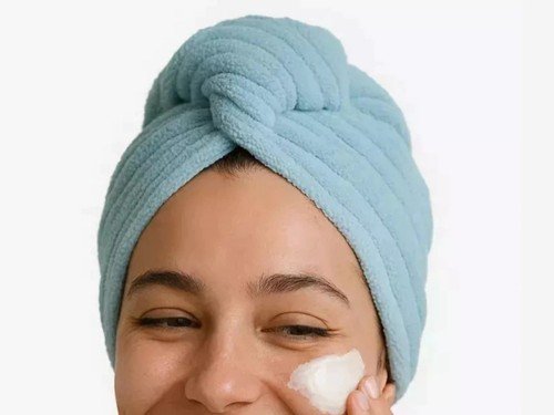 Toalla De Pelo Turbante Cofia Gorro Secado Rapido Microfibra