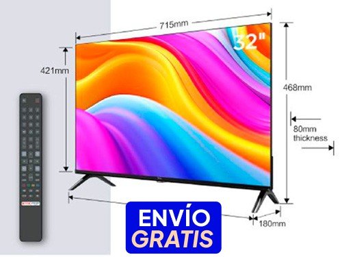 Tv Led Android 32" HD Tcl