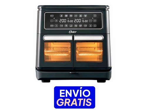 Freidora De Aire Dual 2000 W 11 Lts Oster