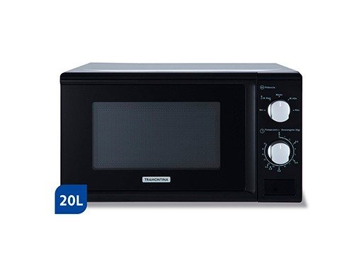 Microondas 20 Lts 700 W Negro Tramontina