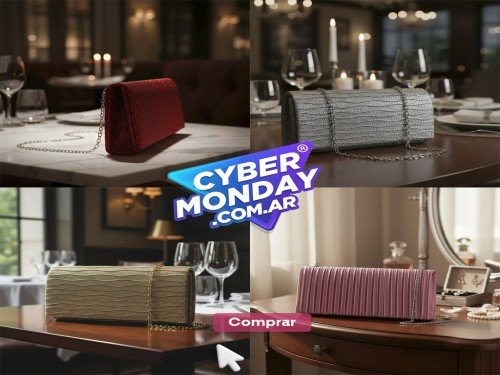 Carteras Clutches Brillantes para Fiestas Elegancia y Glamour Mistika