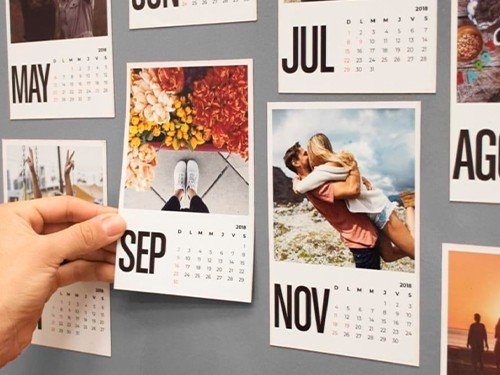 Calendario Pola Imantado. 12 Fotos