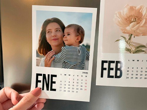 Calendario Pola Imantado. 12 Fotos