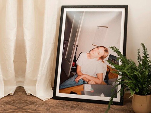 Cuadro con foto 30x40 cm
