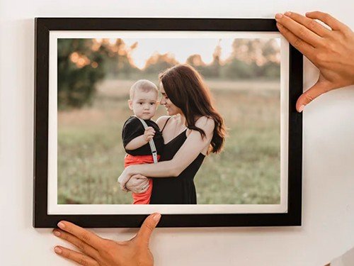 Cuadro con foto 30x40 cm