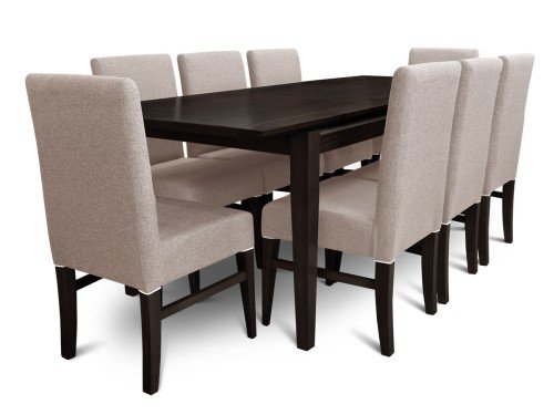 Juego de Comedor Murano Extensible con 8 Sillas Vicco Shot Espácity