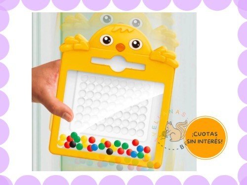 Pizarra magnetica didactica juego iman tarjetas