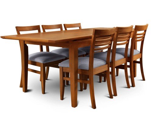 Juego de Comedor Murano Extensible con 6 sillas Murano Shot Espácity