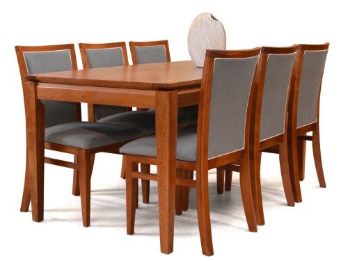 Juego de Comedor Murano con 6 Sillas Murcia Espácity