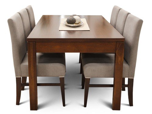 Juego de Comedor Euro con 6 Sillas Vicco Sunny Espácity