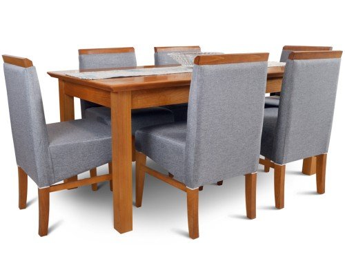 Juego de Comedor Tradición con 6 Sillas Xanaes Shot Espácity