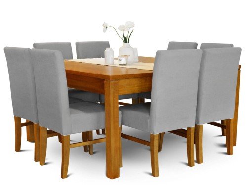 Juego de Comedor Euro con 8 Sillas Vicco Sunny Espácity