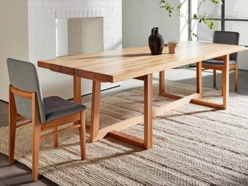 Mesas de Comedor rectangular en color o natural