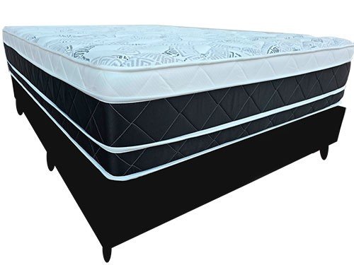 Conjunto Óptimo Firme 2 plazas 45% OFF 6 cuotas – Leuss