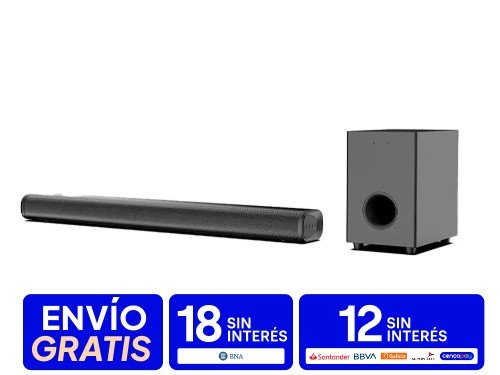 Barra De Sonido Con Subwoofer 2.0 32 Nex