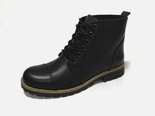 Borcego de cuero, caña alta, de vestir, para hombre, KYS