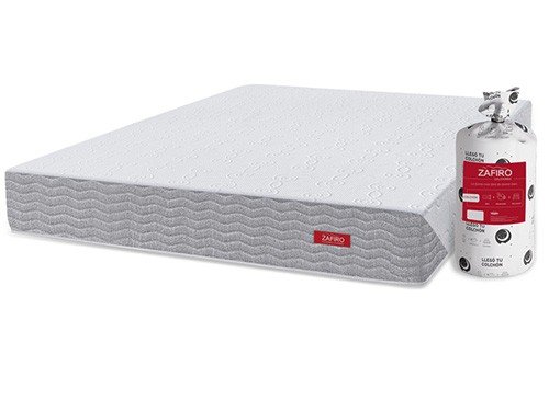 Colchón compactado de espuma Zafiro Express Light 2 plazas 140x190cm