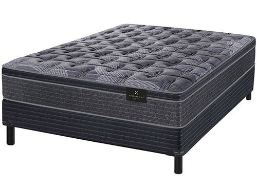 Sommier y colchón de resortes 2 Plazas King Koil XL 140x190