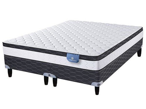 Sommier y Colchón de Resortes King Size Serta Nixa 200x200