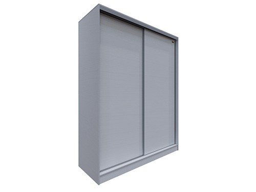 Gran Placard EMC 1,80m Puertas Corredizas con 5 Cajones Blanco