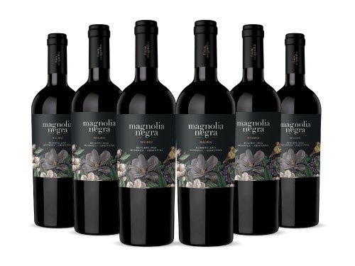 Caja de vino Malbec Magnolia Negra