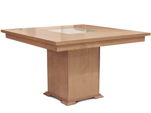 Mesa de Comedor Euro Base Central Cuadrada Espácity