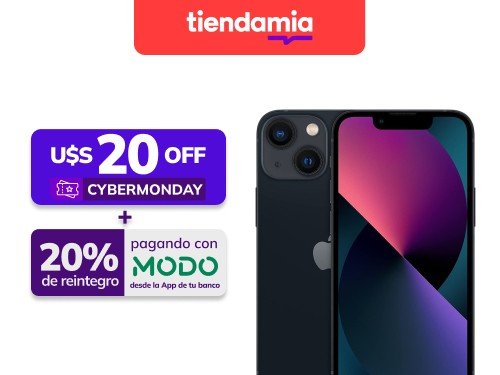 Apple iPhone 13 Mini, 128GB, negro (Reacondicionado - Excelente)