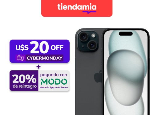 Apple iPhone 15 Plus, 128GB (Reacondicionado)