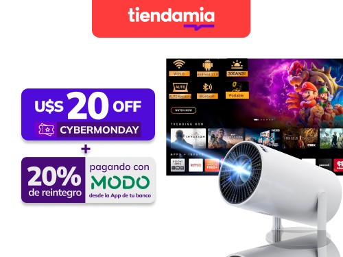 Mini Proyector con Wifi y Bluetooth con Android 11