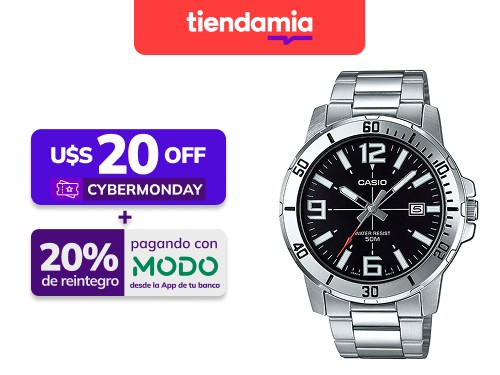 Reloj Hombre Casio MTP-VD01D-1BV 