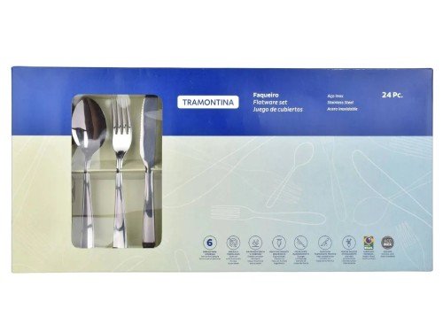Juego de Cubiertos Tramontina Maresias 24 Piezas