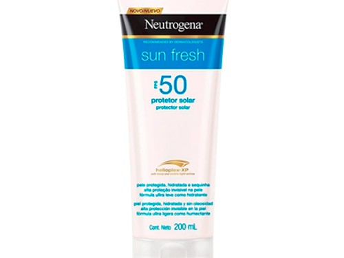 Neutrogena Sun Fresh Protector Solar Crema Fps 50 200ml