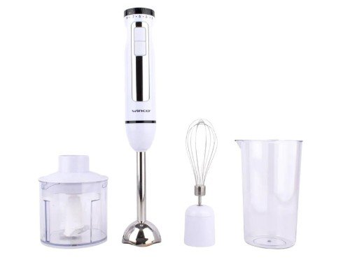 Minipimer Licuadora de Mano Winco W1012 1000Wcon Accesorios