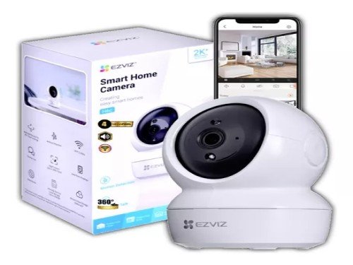 Cámara de Seguridad Domo Wifi 360° Visión Nocturna H6c  Ezviz Audio
