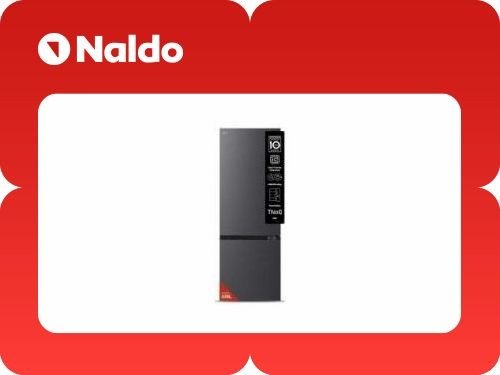 Heladera LG 335l Inverter No Frost Vb33bpm Negra