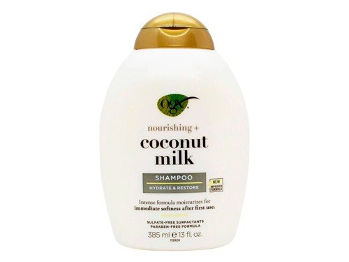 Ogx Coconut Milk Shampoo Coco Nutritivo Cabello Seco X 385ml