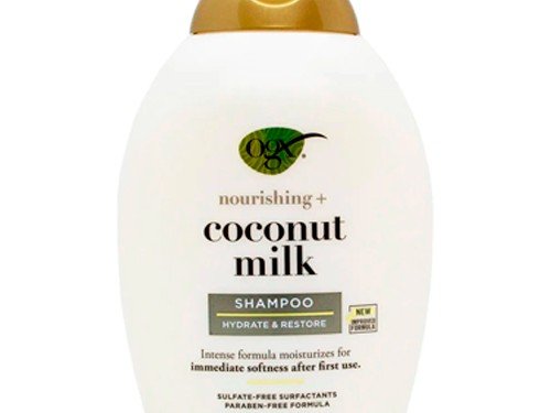 Ogx Coconut Milk Shampoo Coco Nutritivo Cabello Seco X 385ml