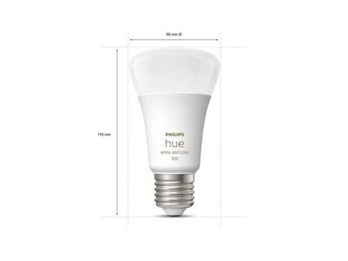 Kit de Inicio Philips Hue E27 White & Color Ambiance x2 + Bridge