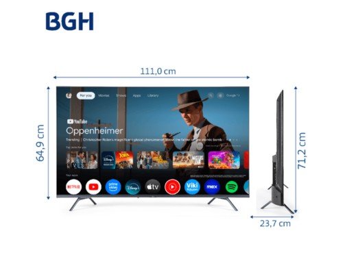 Smart Google Tv 50" BGH B5024US6G 4K UHD